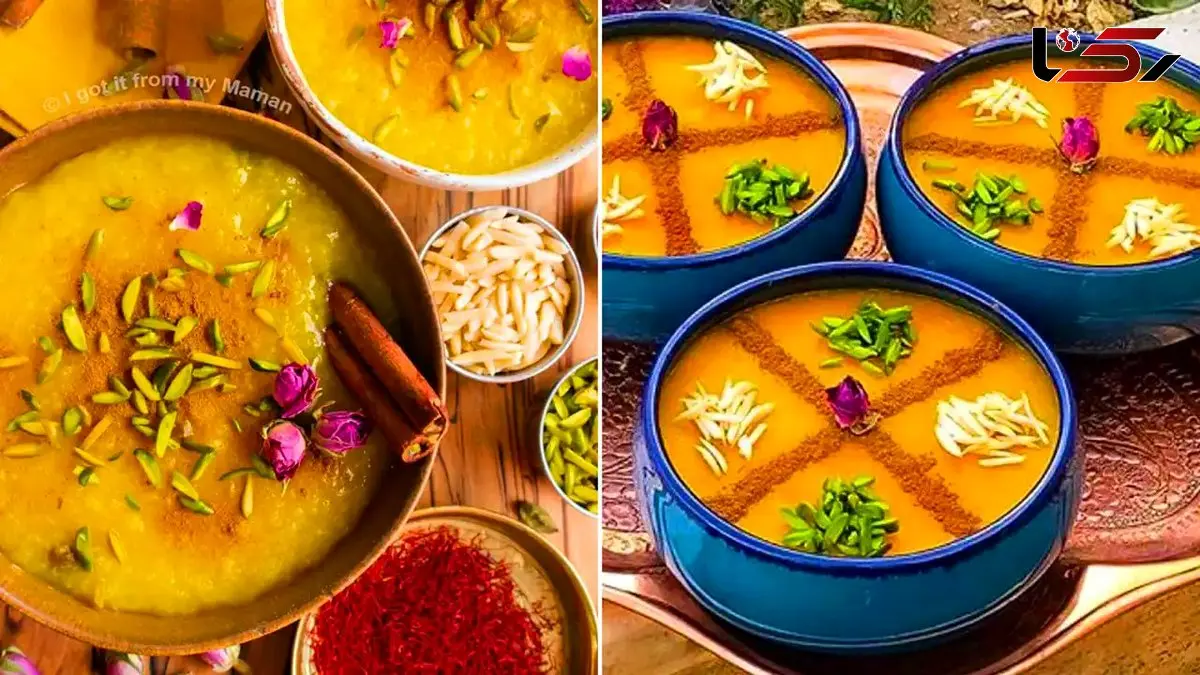 آموزش تزئین شله زرد با 15 مدل زیبا؛ هنر ایرانی در سفره های مجلسی