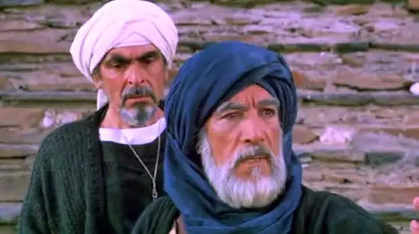 عکس؛ سفر در زمان؛ «حمزه» در پشت صحنه فیلم محمد رسول الله؛ سال 1354