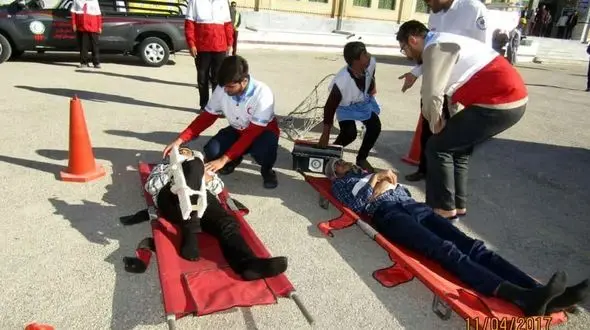 مانور زلزله 7 ریشتری در تهران