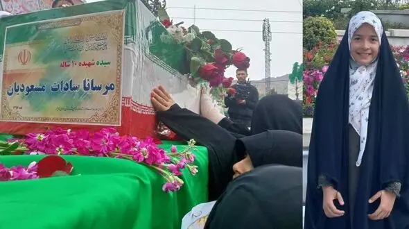 «پدر هنوز نمی‌داند...»؛ خداحافظی دلخراش با مرسانای 10 ساله و رازی که به پدر نرسیده است + عکس