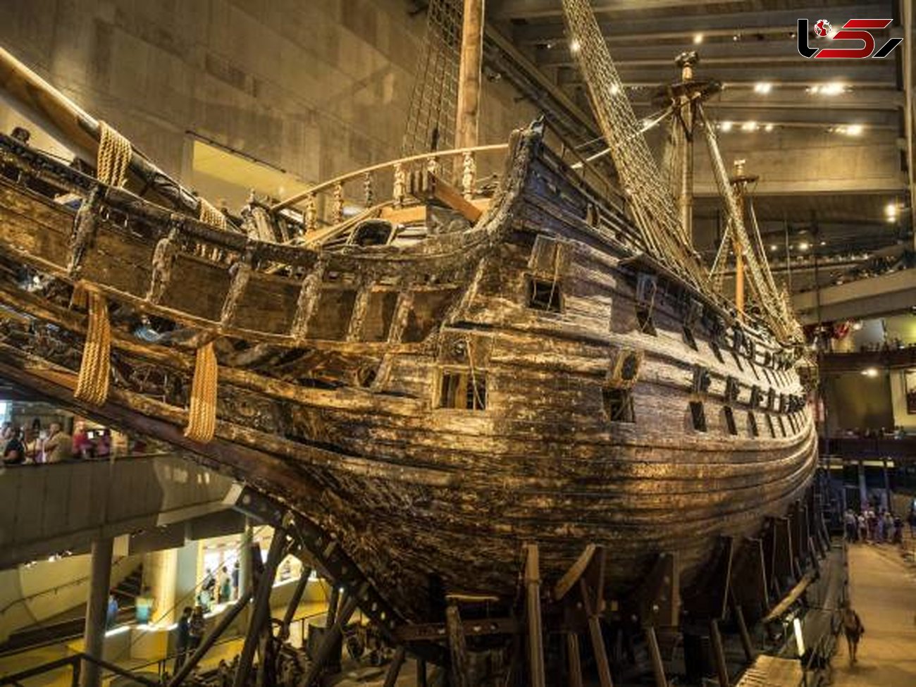کشف کشتی جنگی بعد از 300 سال+عکس