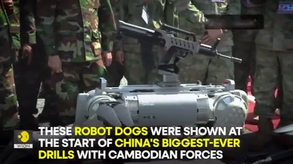 سگ رباتیک نظامی ارتش چین را ببینید + فیلم