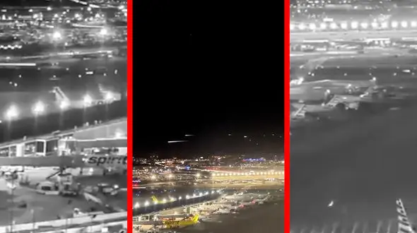 فیلم تصاویر جذاب تایم لپس فرود هواپیماها