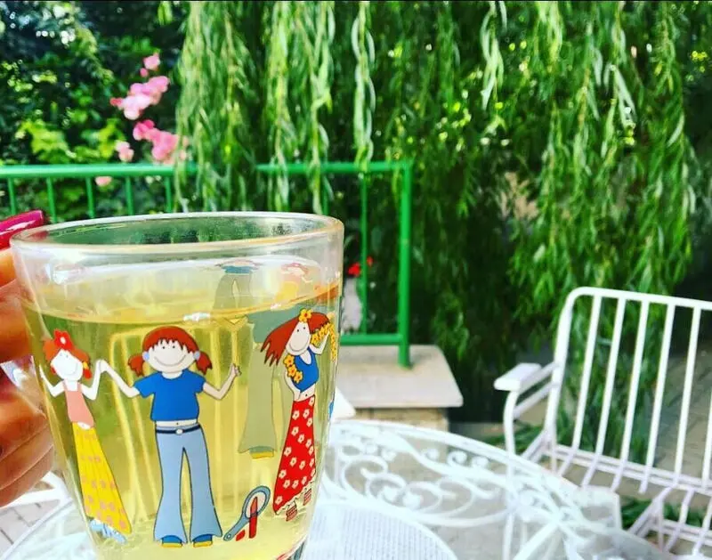 گوشه دنج خانه ملیکا شریفی نیا / از فضای سبز تا چیدمان آرامبخش حیاط + عکس