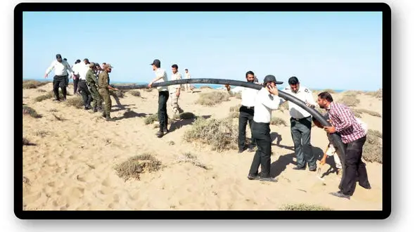 دزدان نفت 5 کیلومتر لوله گذاری کردند /  در آبادان  فاش شد