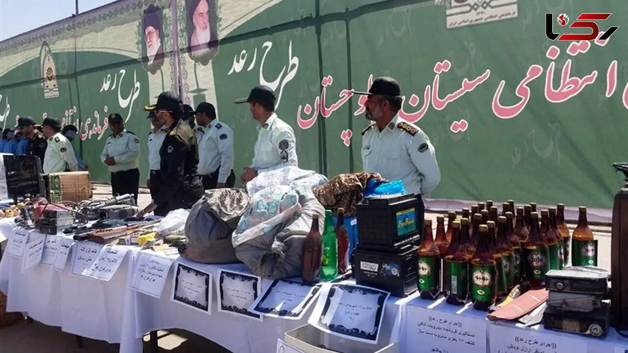 فیلم کشف ۲۰۰ راکت آرپی‌ جی جنگی در بلوچستان / 16 باند سازمان یافته منهدم شد