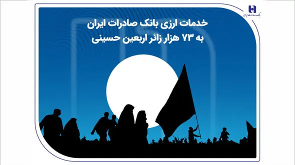 خدمات ارزی بانک صادرات ایران به 73 هزار زائر اربعین حسینی