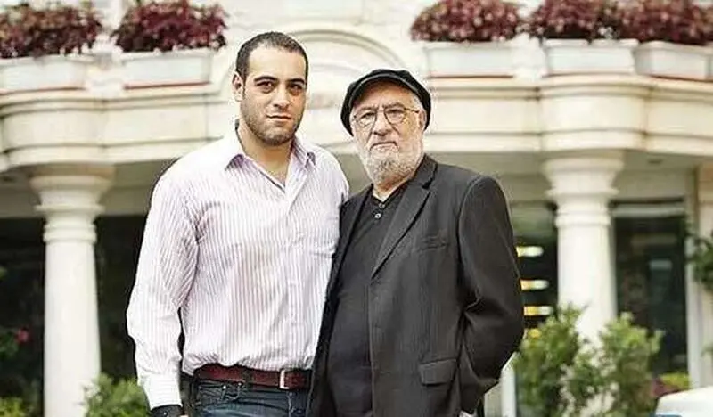  داریوش ارجمند و پسرش