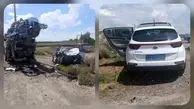 عکس ها / تصادف مرگبار ماشین دیپلماتیک کشور آذربایجان در جاده جلفا با کامیون میکسر  / رامیل عمران اف درگذشت /پلیس احتمال عارضه جسمی پیش از تصادف را بررسی می‌کند