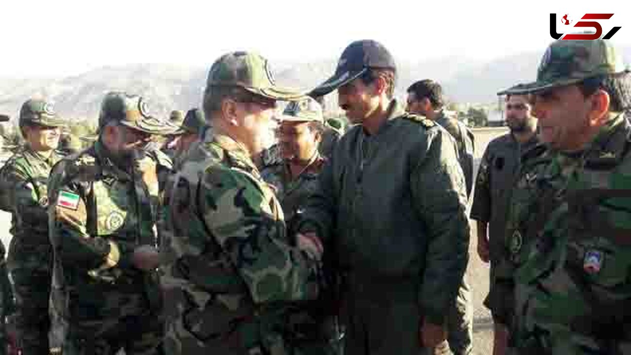 حضور جانشین فرمانده ارتش در مناطق زلزله‌زده