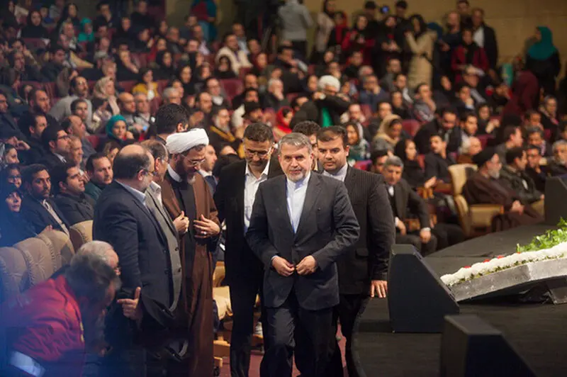  آیین افتتاح سی‌و‌پنجمین جشنواره‌ی فیلم فجر برگزار شد 
