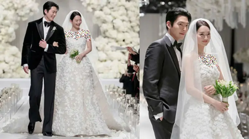 لباس عروس سلبریتی‌ها از برند الی صعب