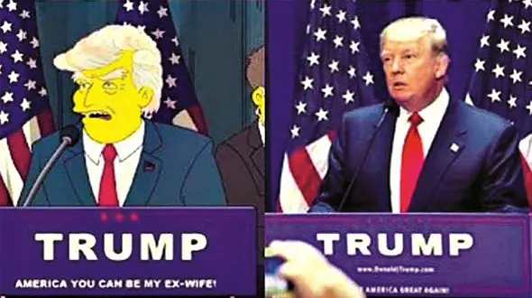 ماجرای پیش بینی کارتون سیمپسون ها چیست؟ / تصویری که به اشتباه در حال بازنشر است +عکس