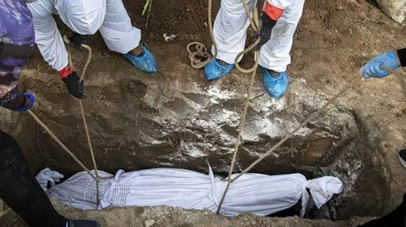 عجیب‌ترین روز بهشت زهرای تهران/ رکورد کرونایی ها شکسته شد + عکس