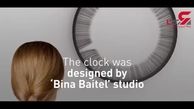 یک شرکت طراحی ساعتی ساخته که به جای عقربه مژه دارد+فیلم
