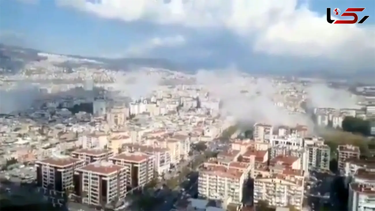 ببینید: لحظه وقوع زلزله و سونامی در ازمیر ترکیه -زلزله و سونامی وحشتناک در ترکیه