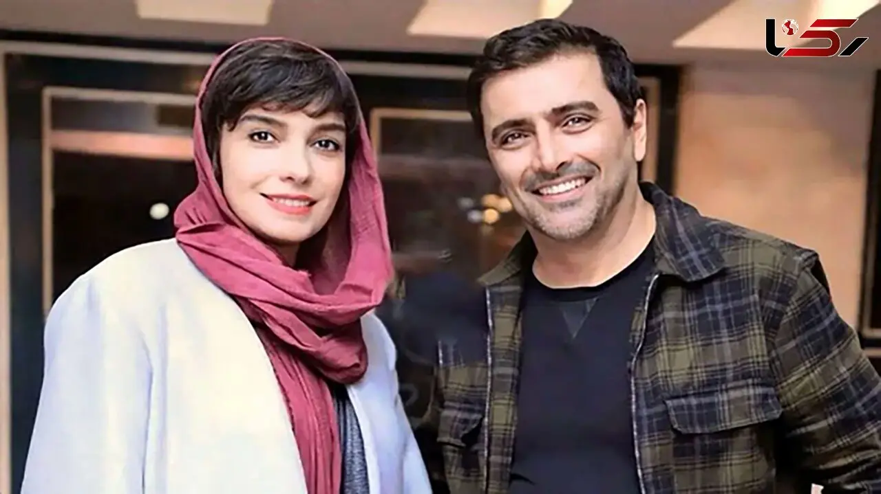 عکسی عاشقانه از الیکا عبدالرزاقی و امین زندگانی
