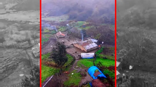 فیلم منظره بی نظیر هوایی دشت لاتون