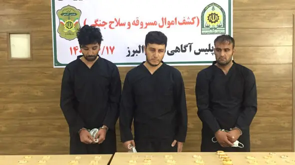 عکس چهره باز سارقان مسلح طلافروشی کرج / دستگیری پس از 20 روز + فیلم لحظه سرقت