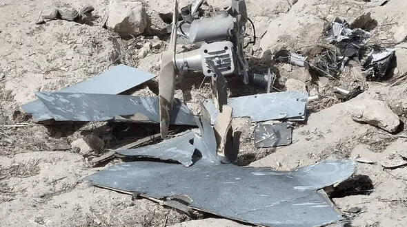 فیلم انهدام یک فروند پهپاد «لوکاس» در بندرعباس توسط رزمندگان سپاه + عکس
