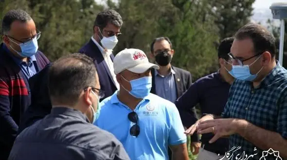 ورود کارشناس چینی شرکت سازنده نصب سورتمه شهربازی به گرگان