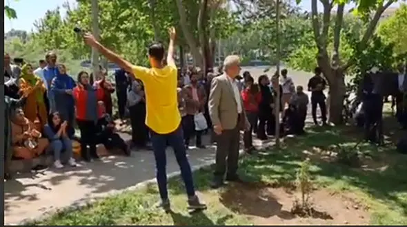 شادی مردم اصفهان پس از اتفاقات بامداد امروز + فیلم