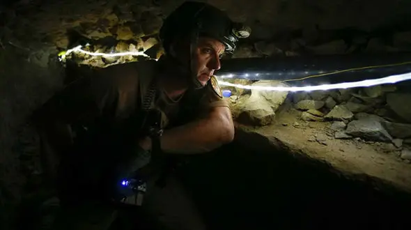 تونل قاچاق انسان در مرز مکزیک با آمریکا +عکس