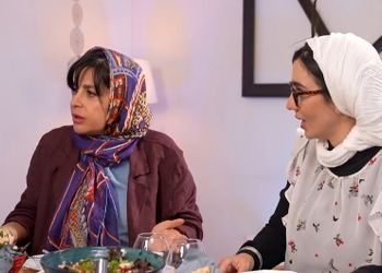 خاطره حاتمی در شام ایرانی: اصالت اهل زنجان هستم و جغور بغور یکی از غذاهای سنتی ماست/ سیما تیرانداز: خوشحالم که درستش نکردی