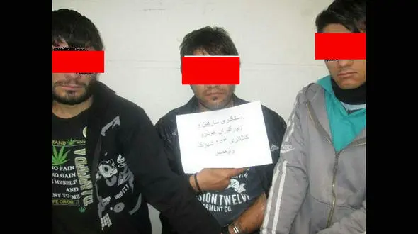 قلدرهای شهرک ولیعصر دستگیر شدند+ عکس 