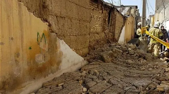 بر اثر ریزش دیوار در رفسنجان جوان 22 ساله جان سپرد