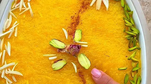 طرز پخت شله زرد + فیلم