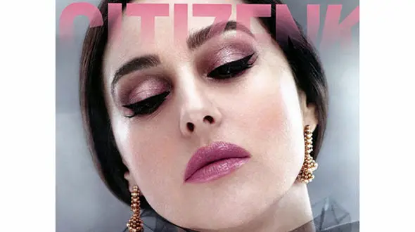 جدیدترین عکس های مونیکا بلوچی روی یک مجله مد آمریکایی