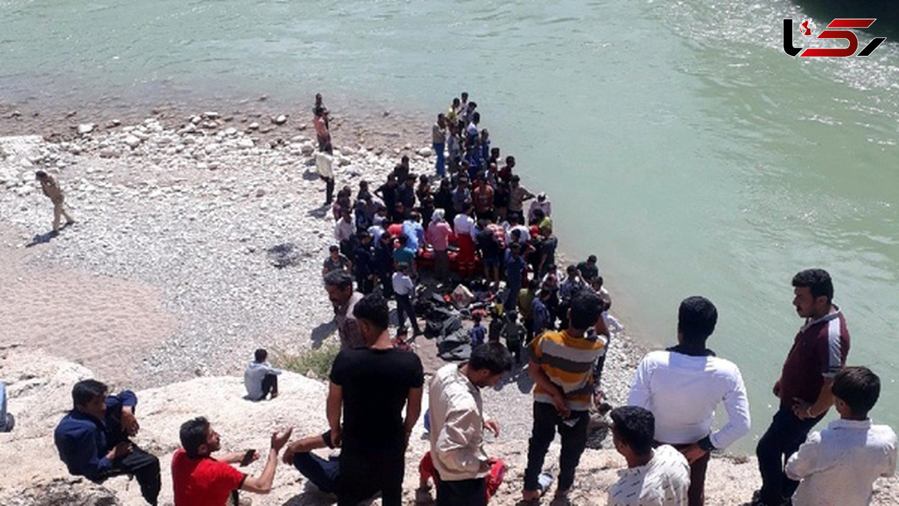 غرق شدگی یک جوان در رودخانه بشار