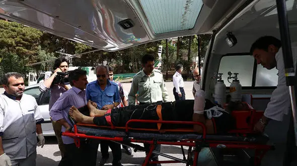 انتقال ۷ بازمانده فاجعه انفجار گاز در آمل به بیمارستان مشهد