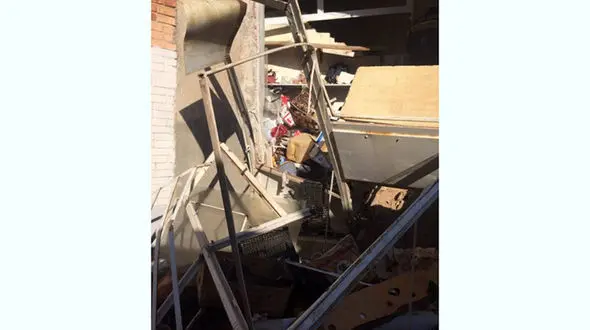 انفجار گاز شهری در تبریز
