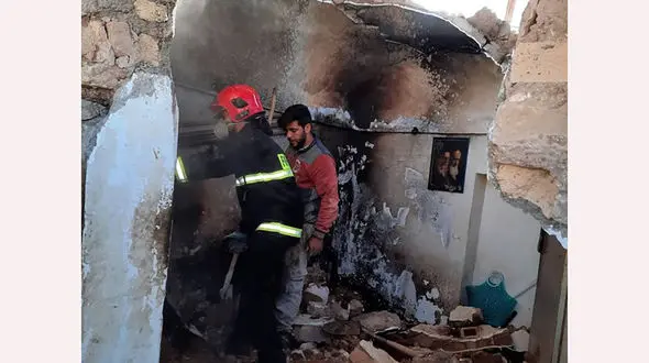  2 مرد کرمانی زنده زنده سوختند +  عکس