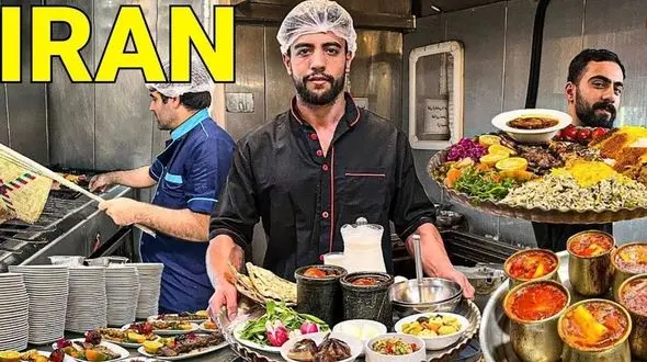 غذاهای خیابانی تهران؛ از آبگوشت داغ تا کباب‌ های لذیذ ایرانی + فیلم