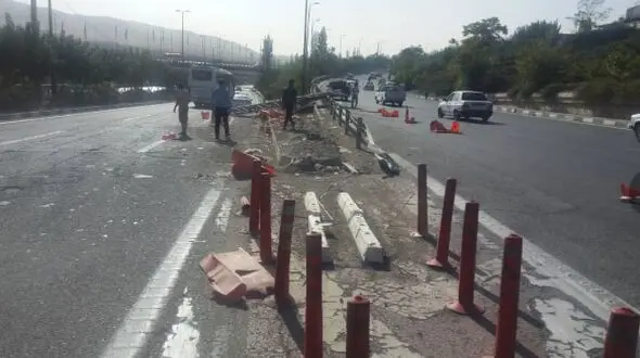 تصادف مرگبار زائران ایرانی اربعین در اهواز / 5 صبح رخ داد