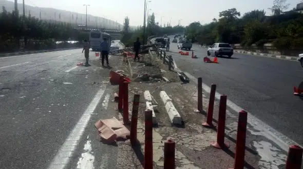 تصادف مرگبار زائران ایرانی اربعین در اهواز / 5 صبح رخ داد