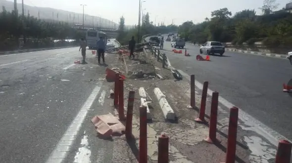 تصادف مرگبار زائران ایرانی اربعین در اهواز / 5 صبح رخ داد