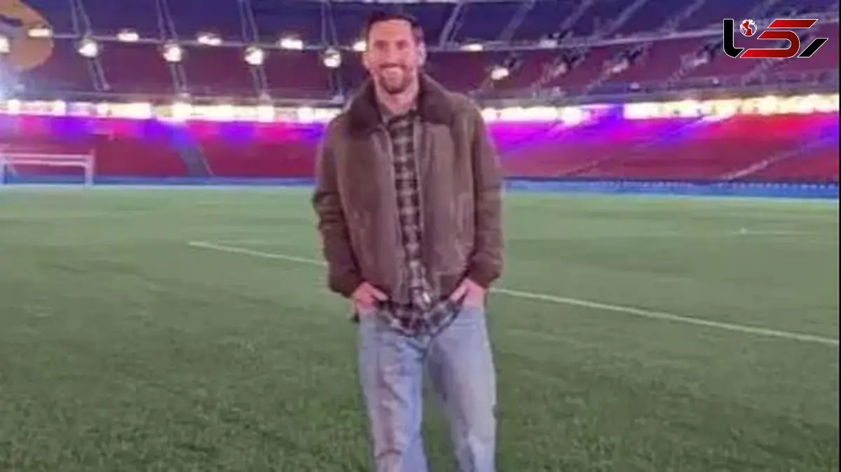 مسی در بارسلون لحظه عاشقانه یک زوج را خراب کرد! + عکس