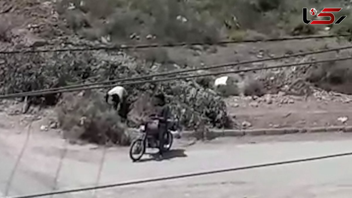 فیلم دزدی خونسردانه در روز روشن با کندن زمین/ در آبادان دستگیر شدند