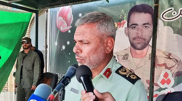 پیکر شهید رضا شریفی در آبدانان تشییع شد + عکس