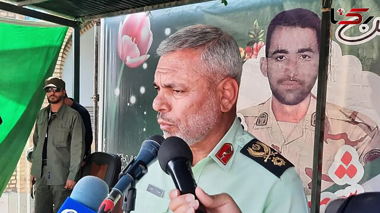 پیکر شهید رضا شریفی در آبدانان تشییع شد + عکس