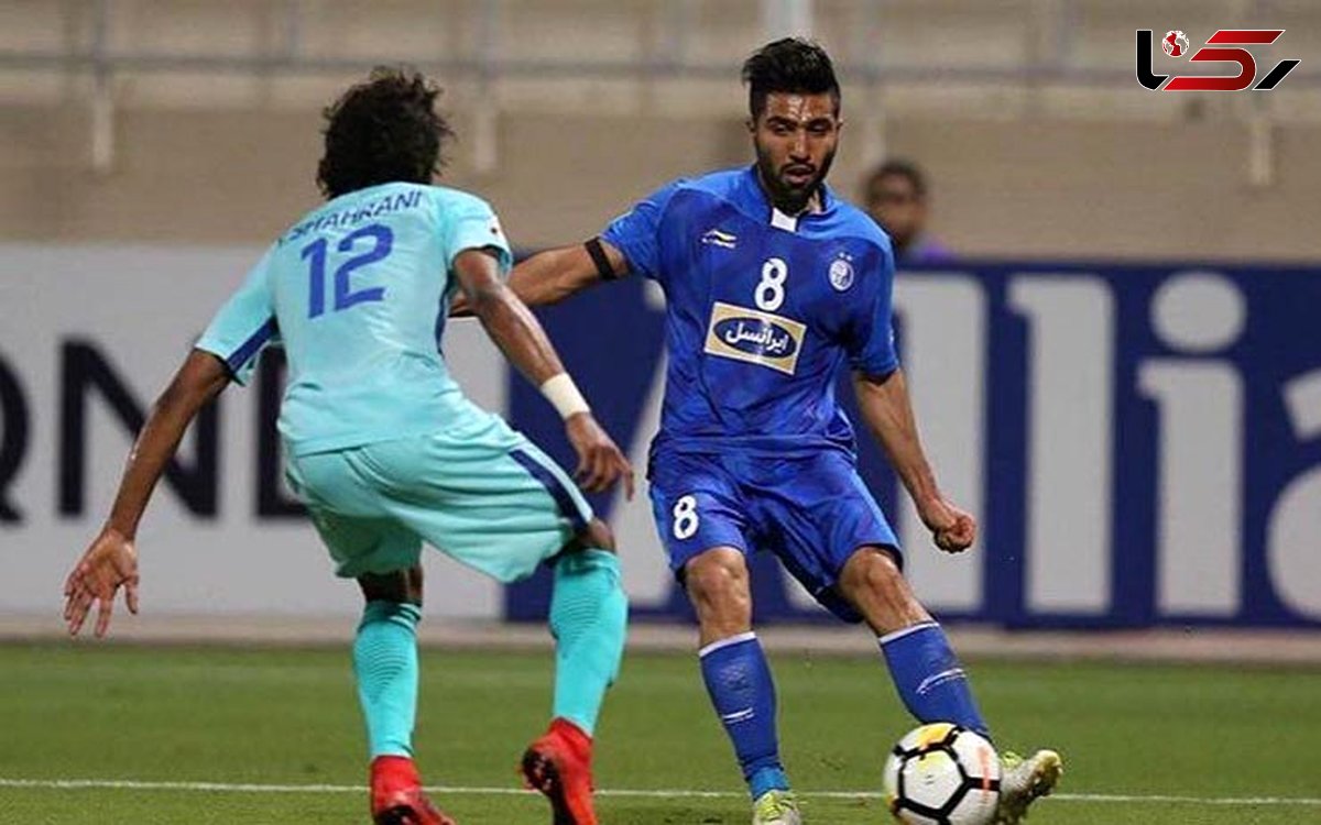 اسماعیلی بهترین پاسور استقلال برابر الهلال