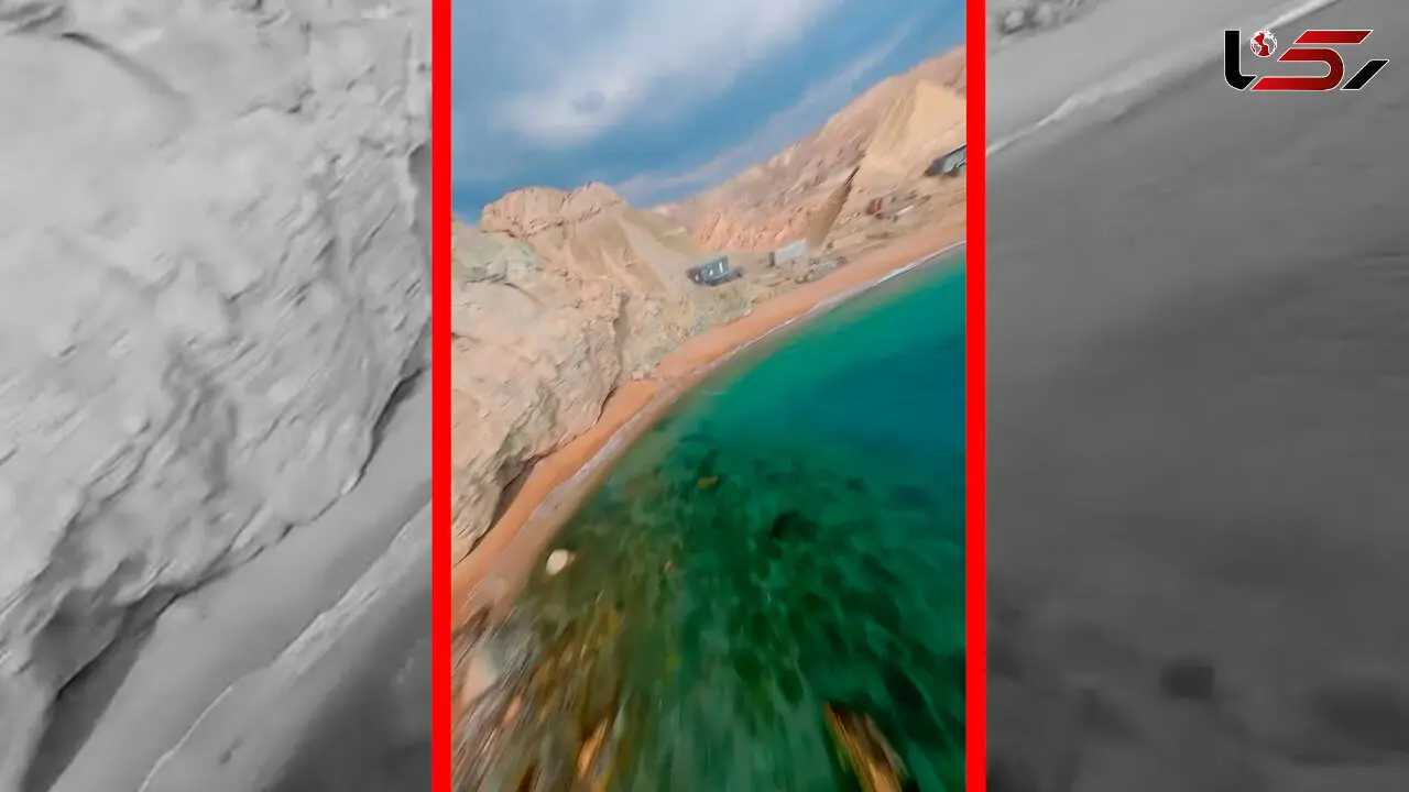 فیلم نمای هوایی از کوشکنار الپی هرمزگان