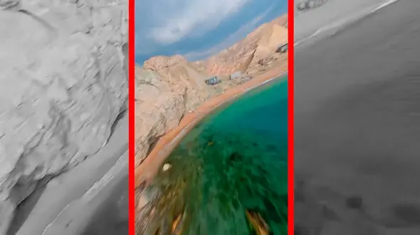 فیلم نمای هوایی از کوشکنار الپی هرمزگان
