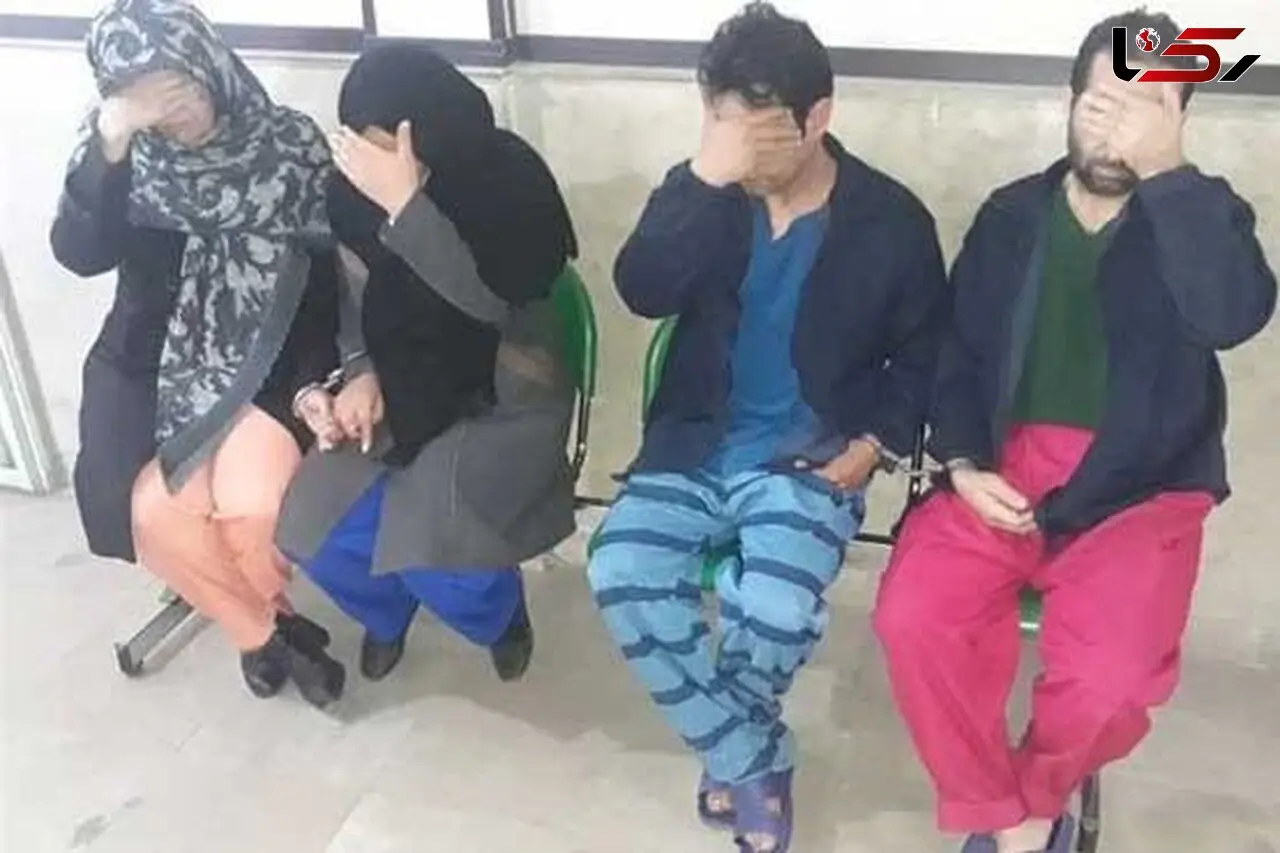 دستگیری 4 زن و مرد جوان که محله باغ فیض تهران را نا امن کرده بودند