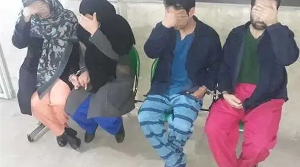 دستگیری 4 زن و مرد جوان که محله باغ فیض تهران را نا امن کرده بودند