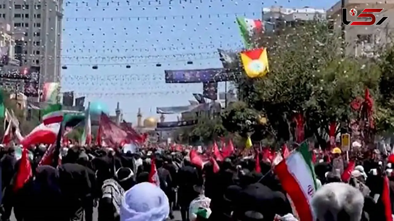 سلام مشهد به آقای شهید ایران/ شهر خورشید در سوگ قائد امت زانو زد